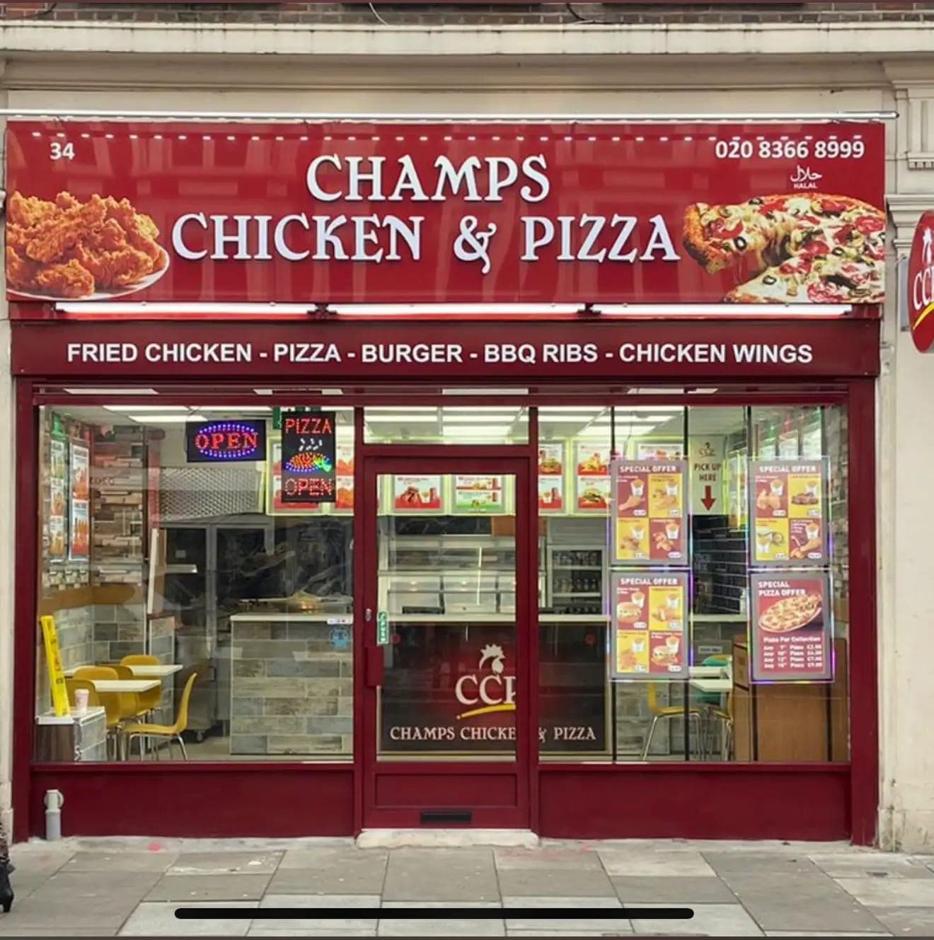 Champs Chicken & Pizza