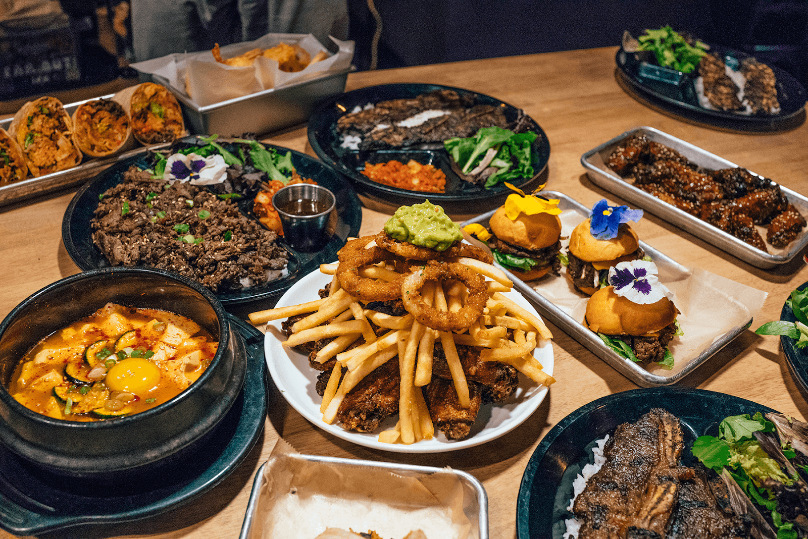 J’s Korean Cuisine - Chicken & Bibimbap