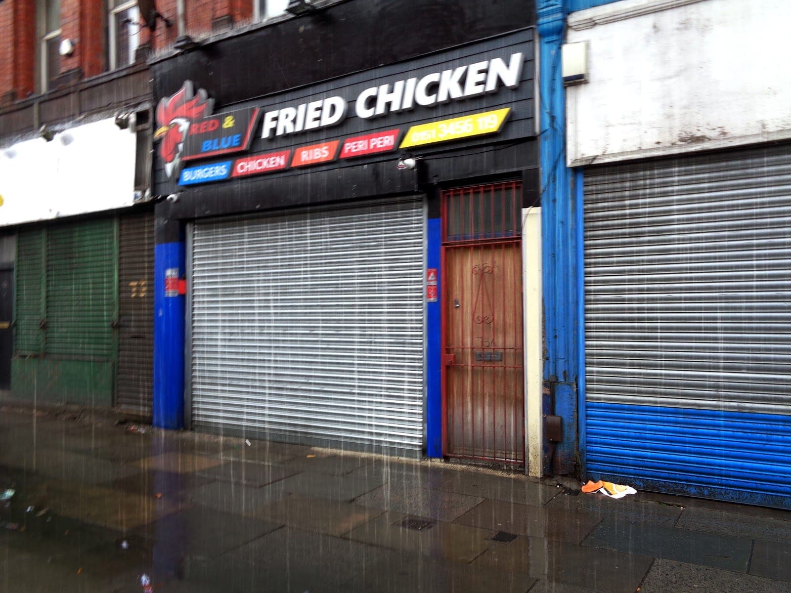 Red & Blue Fried Chicken