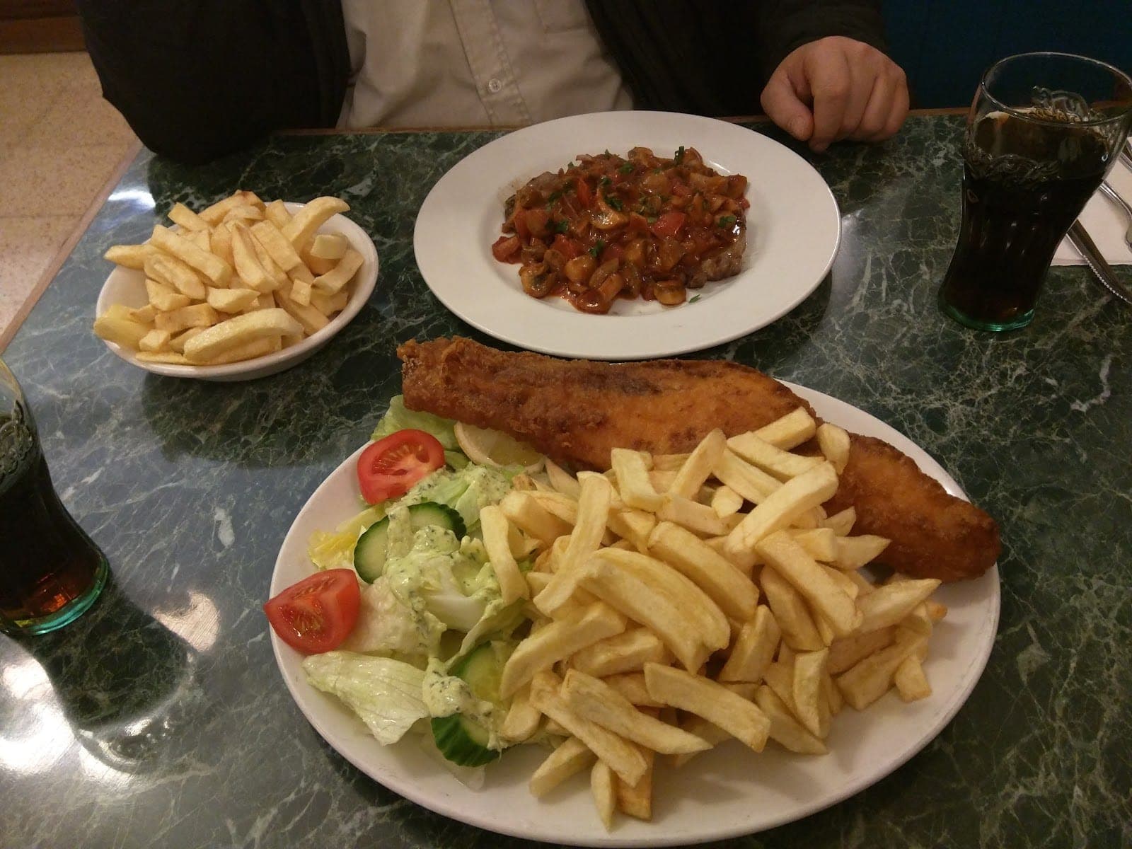 Burlington’s Fish and Chips, chicken
