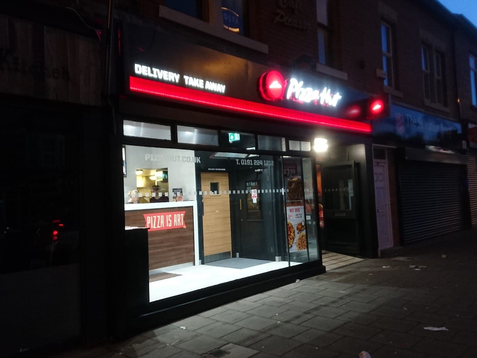 Pizza Hut Newcastle Chillingham Road