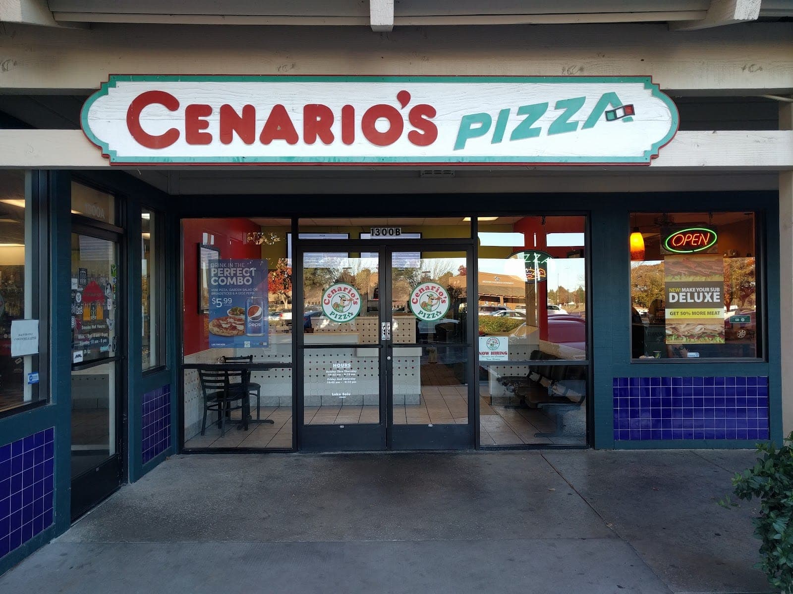 Cenarios Pizza Davis