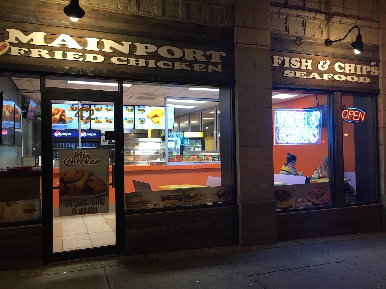 Mainport Fish & Chips, Fried Chicken