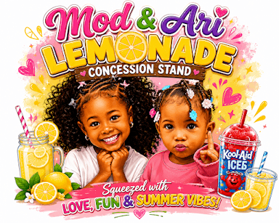 Mod&Ari Lemonade concession stand