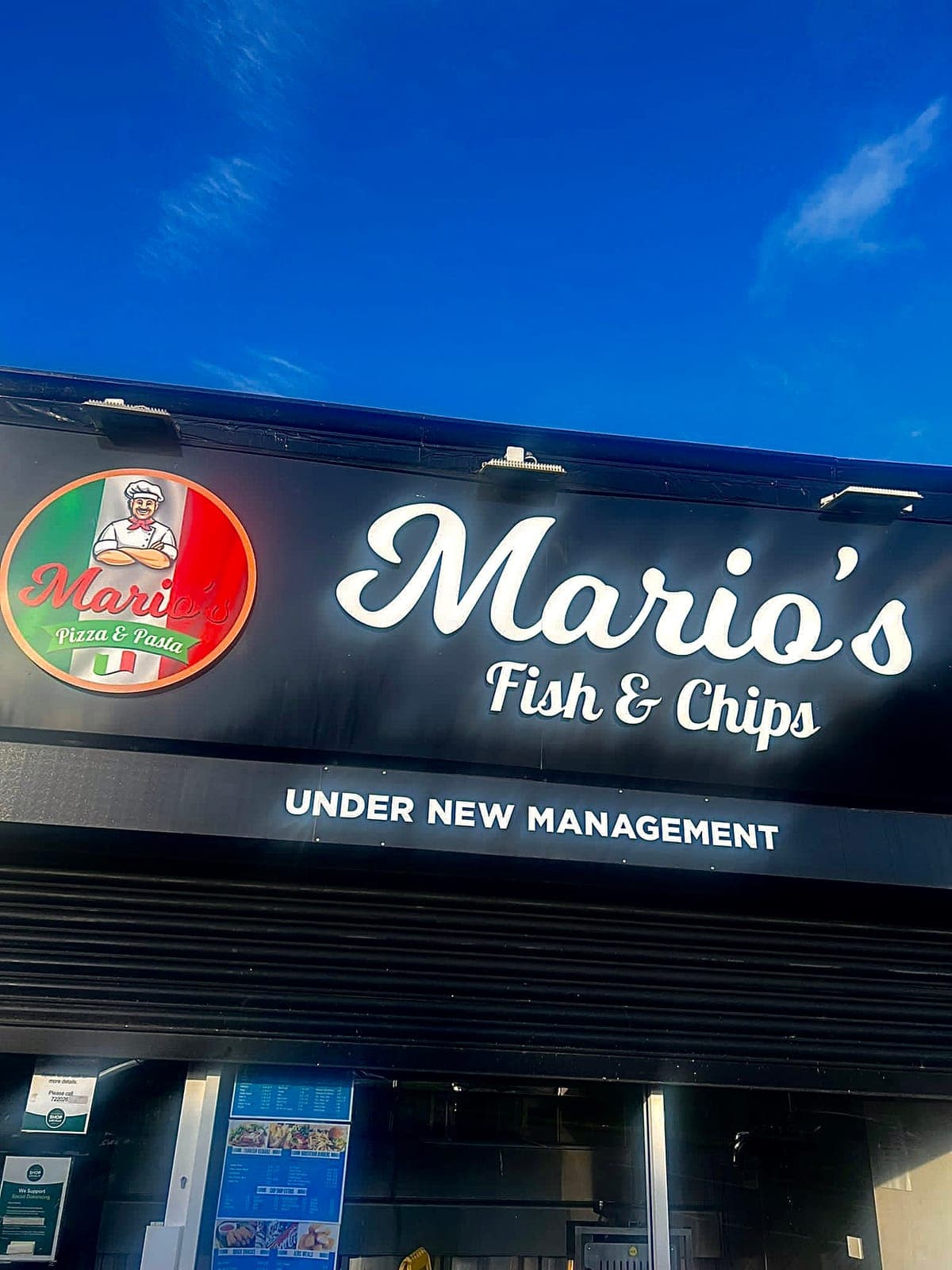 Mario’s Italian Fish & Chip Shop