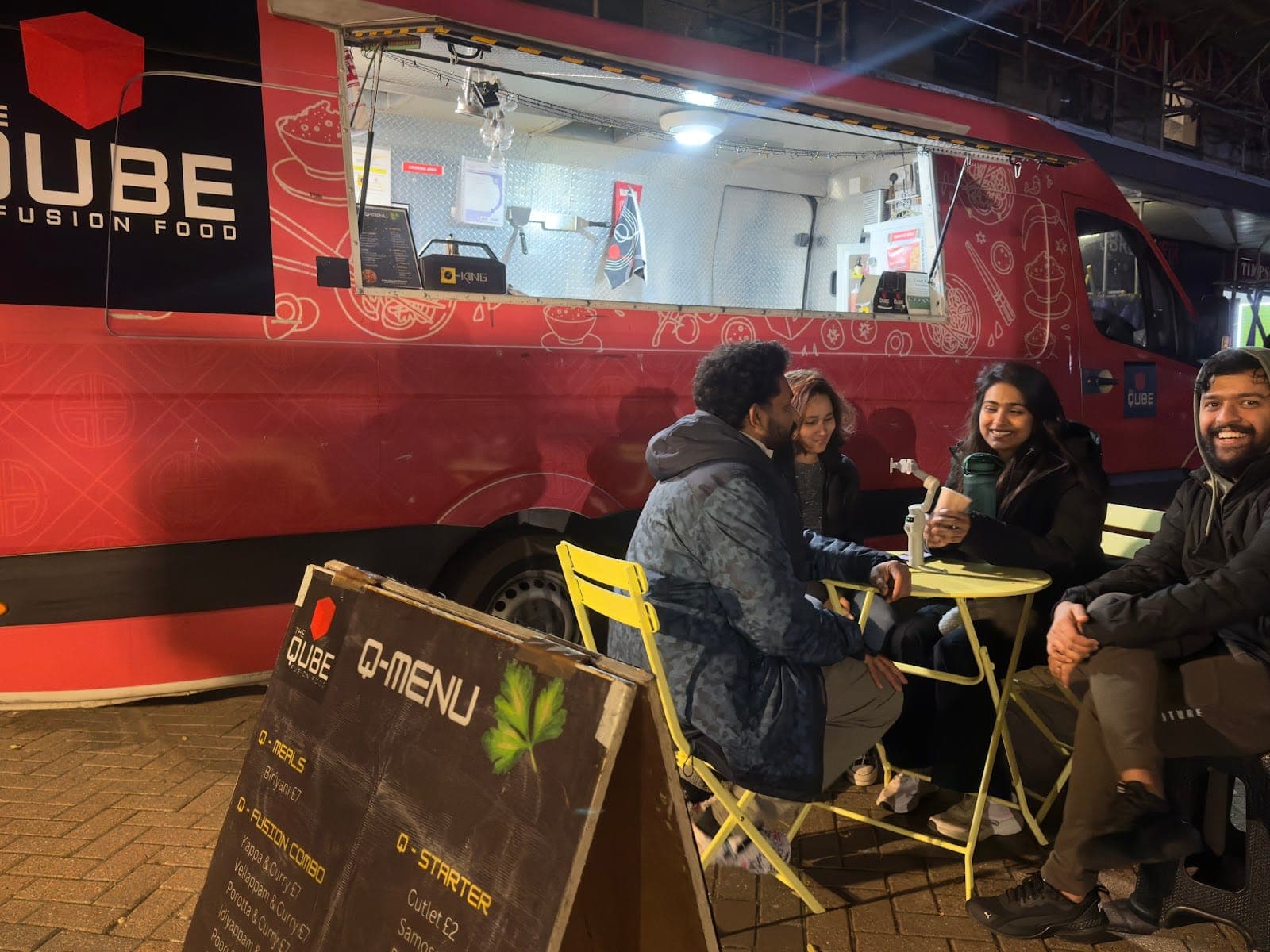 QUBE fusion food