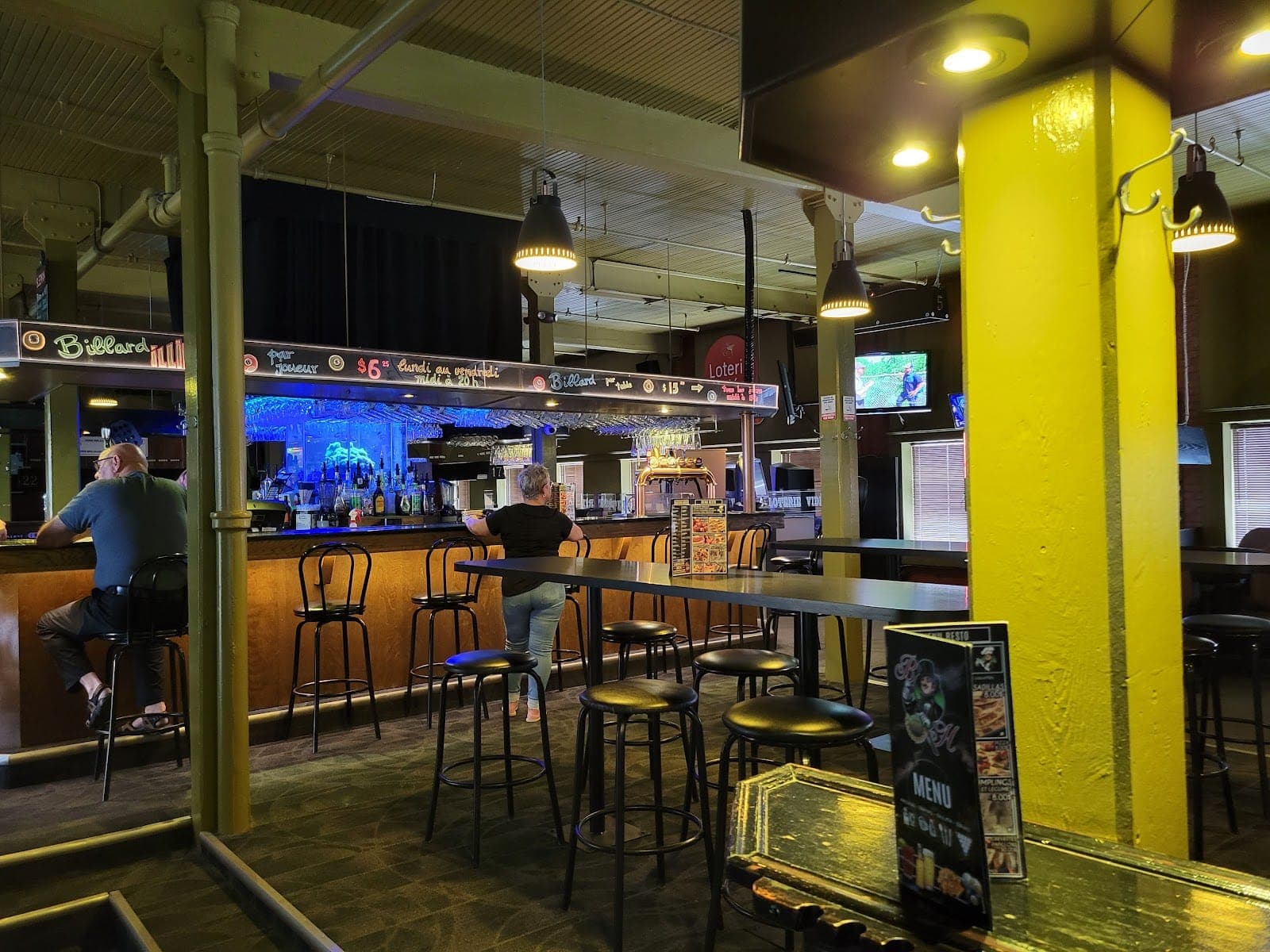 Salon de billard Hériot