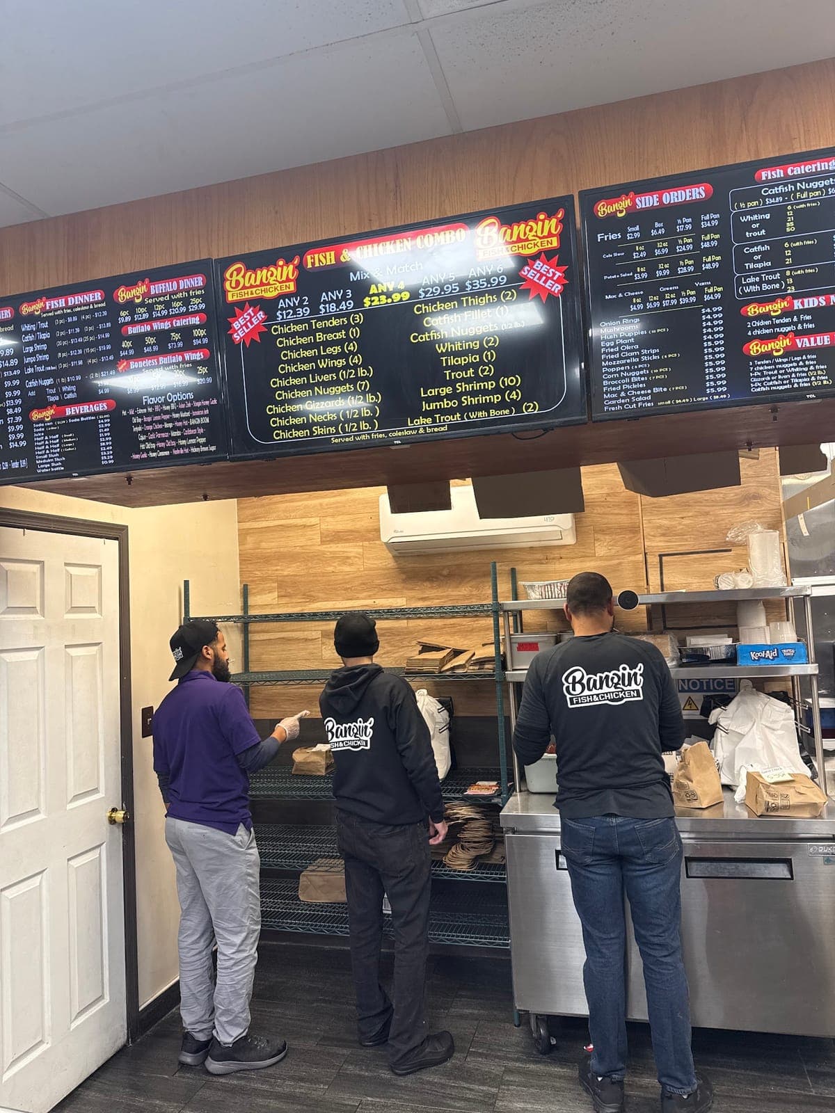 Bangin' Fish and Chicken