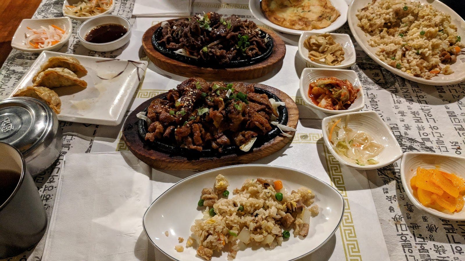 Korean BBQ and Tofu