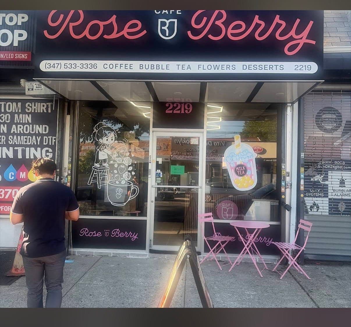 Rose berry Bubble Tea & Cafe