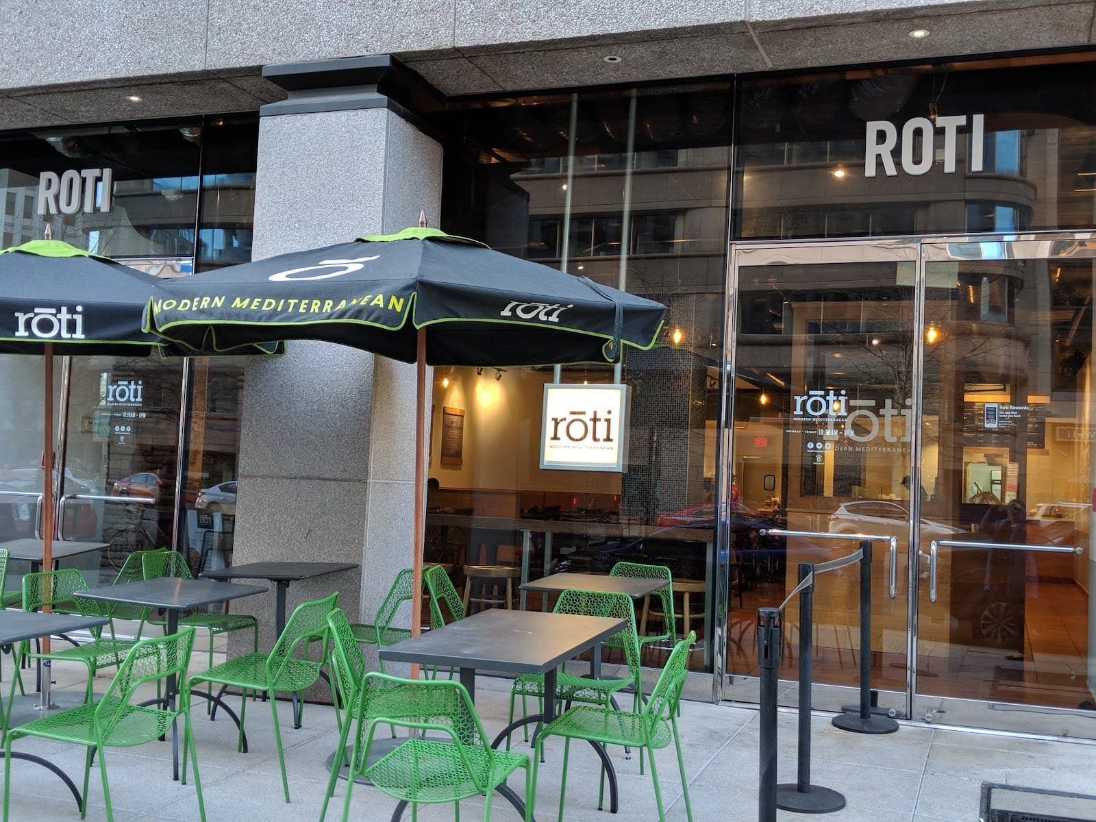 Roti Mediterranean Bowls. Salads. Wraps