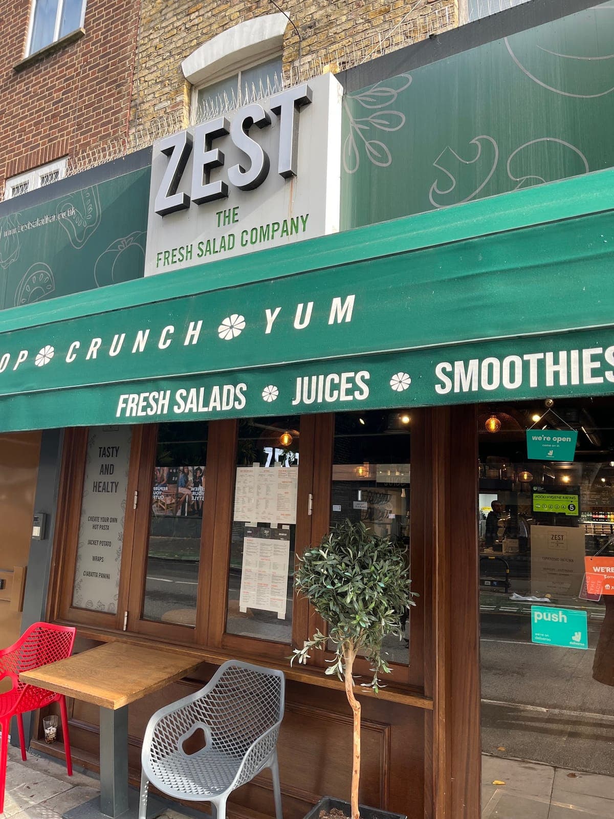 Zest Salad Bar - Finsbury Park