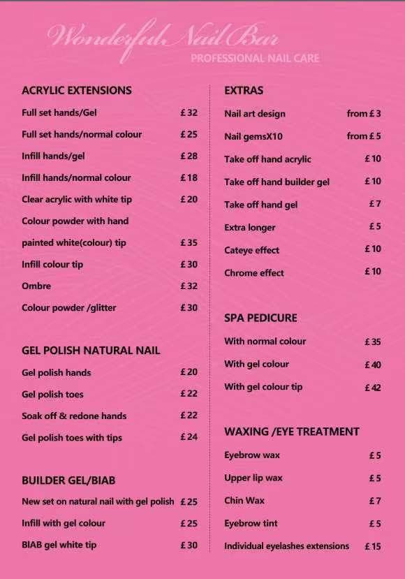 Wonderful Nail Bar
