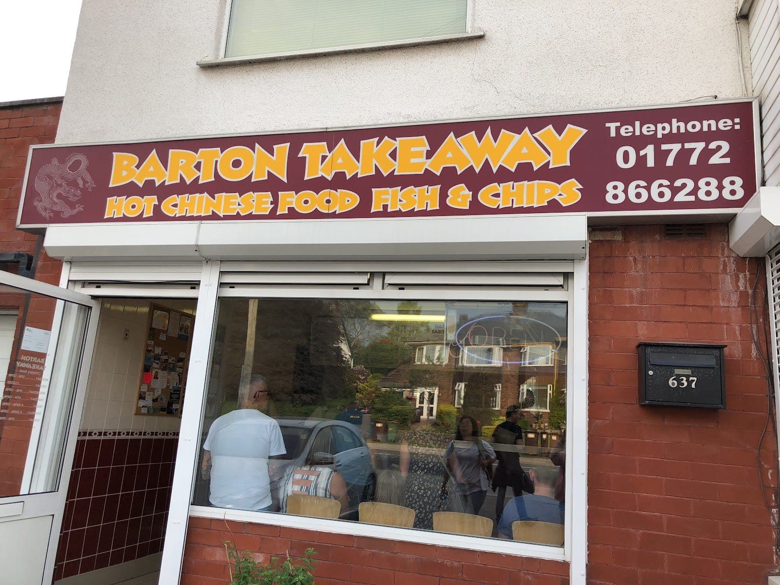 Barton Fish and Chips takeaway & Chinese Food