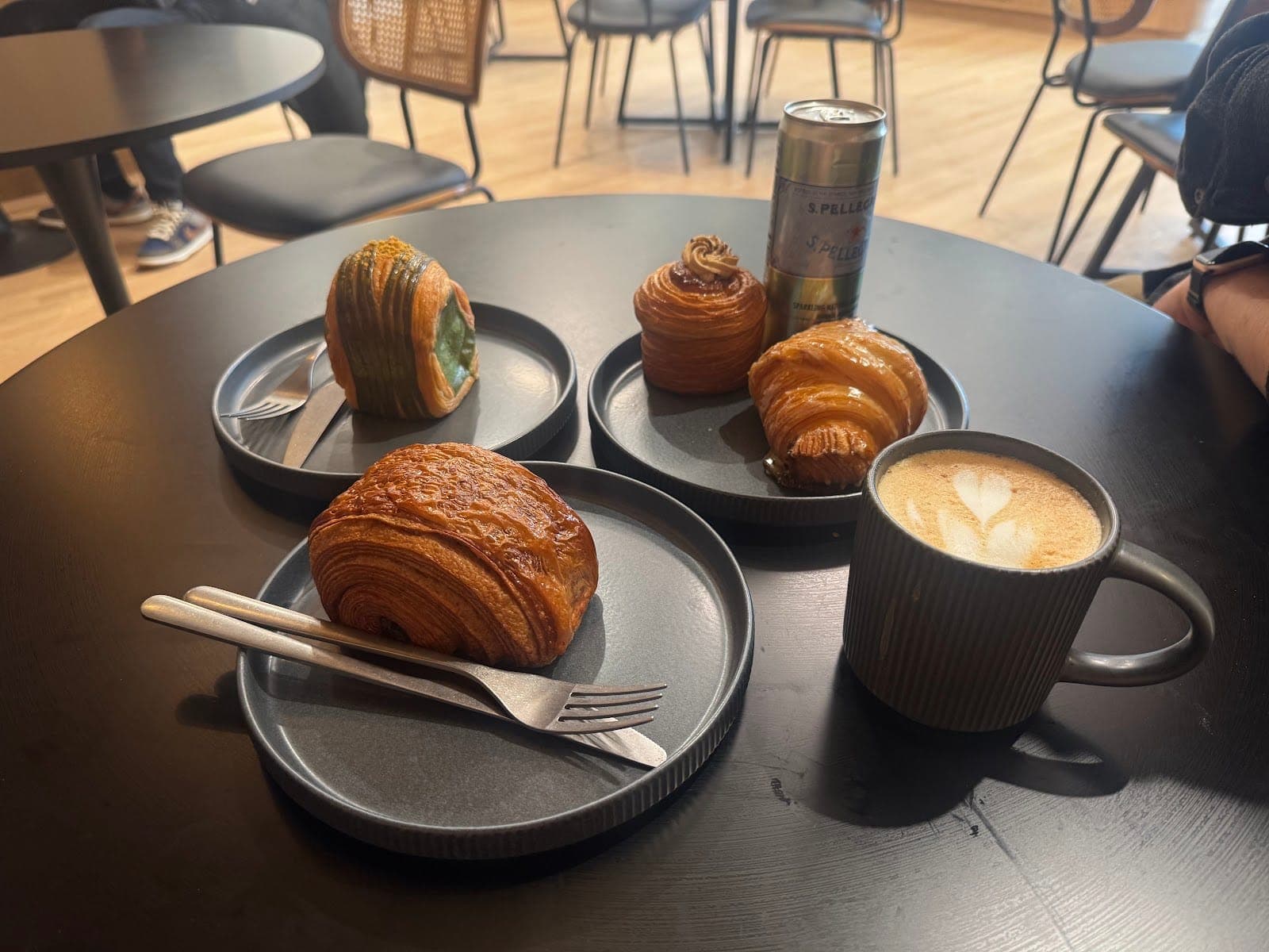Three fold. a bakery