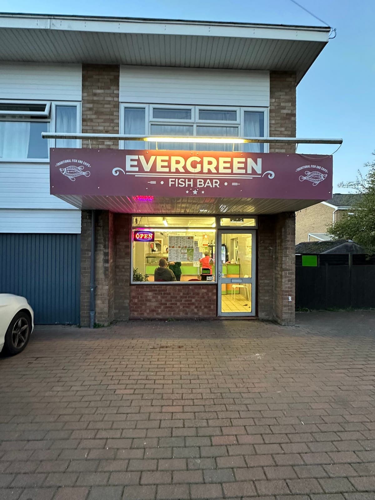 Evergreen Fish Chips Asian Food Takeaway