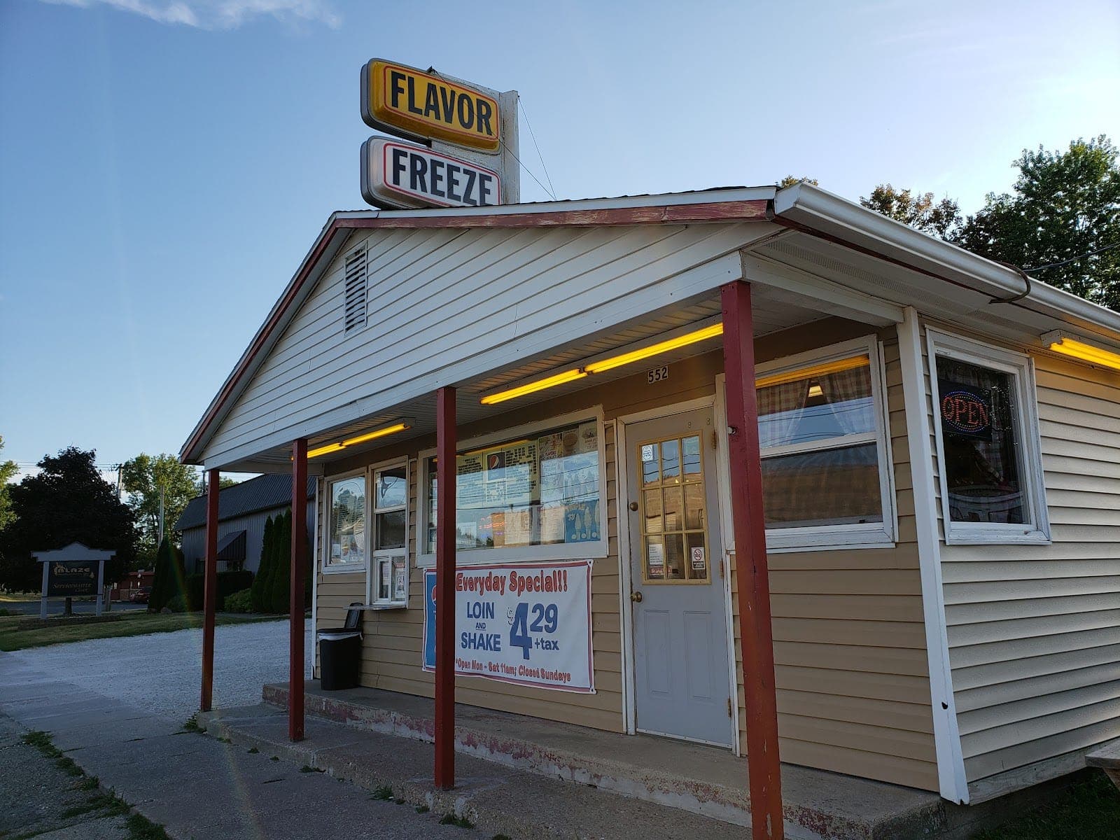 Flavor Freeze